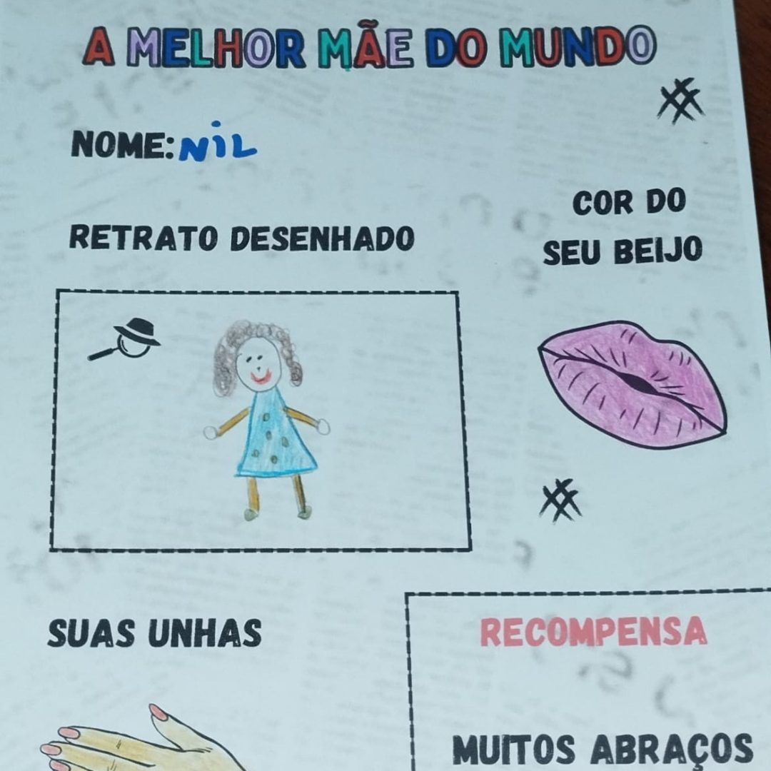 Cartão Lembrancinha Melhor Mãe do Mundo