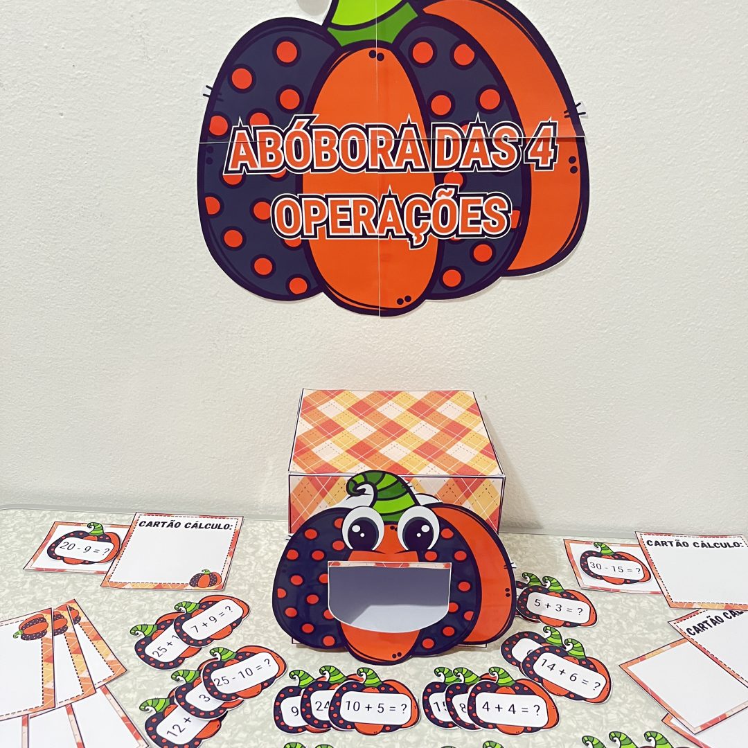 Abóbora das 4 Operações