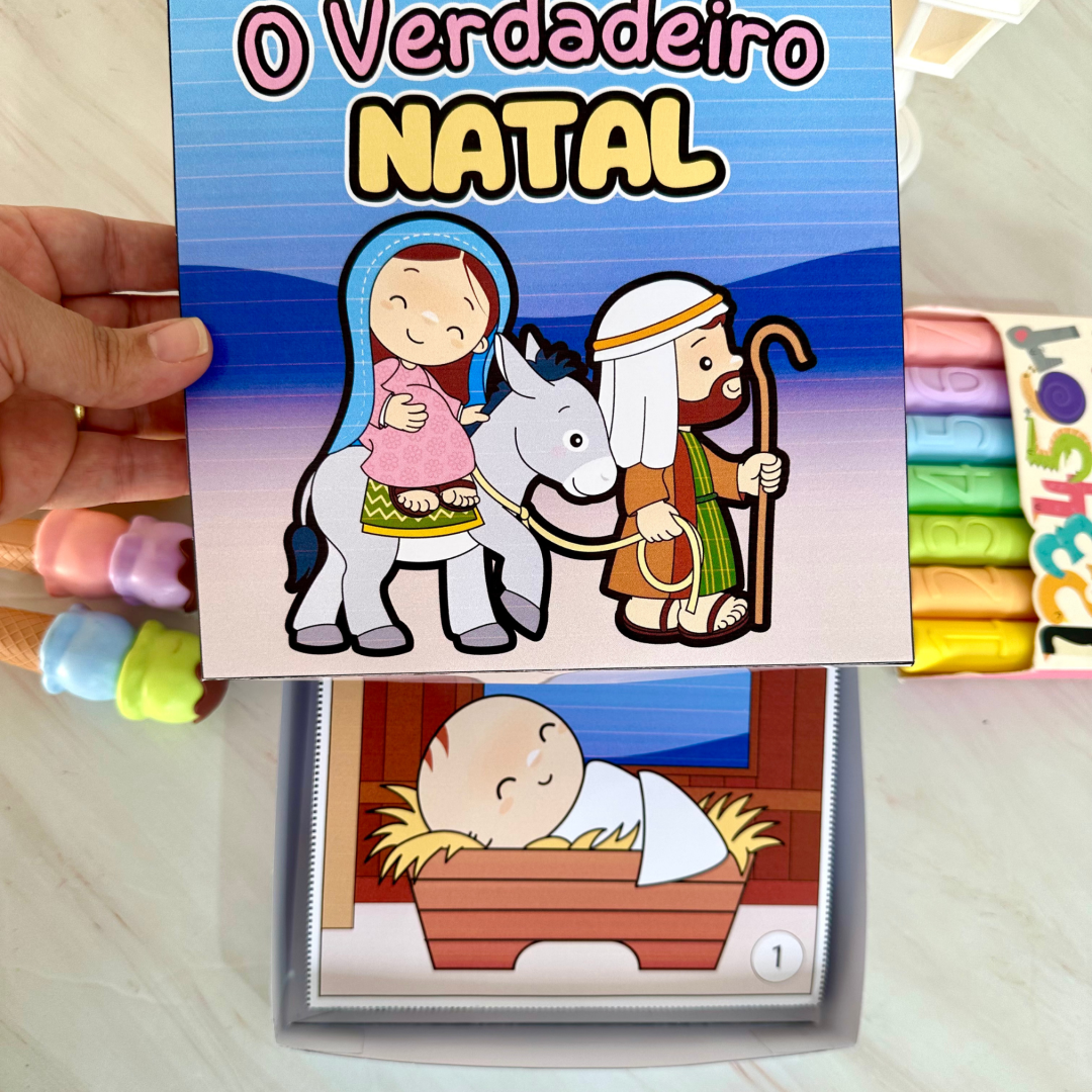História na Caixa "O verdadeiro Natal"