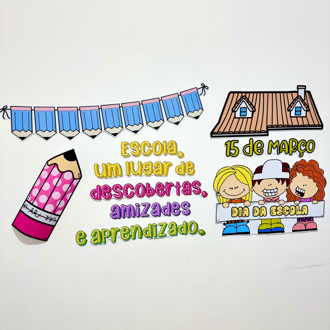 Mural Dia da Escola