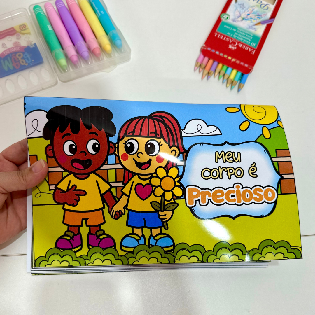 Livro 3D "Meu Corpo é Precioso"