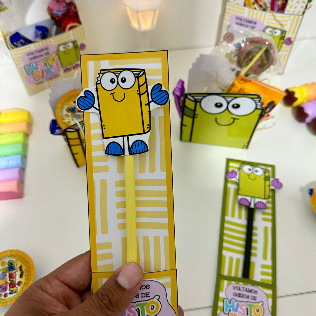 Kit Lembrancinha Volta às Aulas