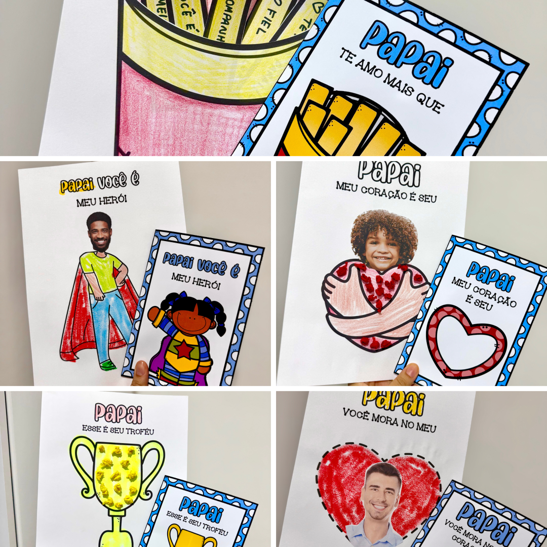 Combo com 5 Kits Dia dos Pais