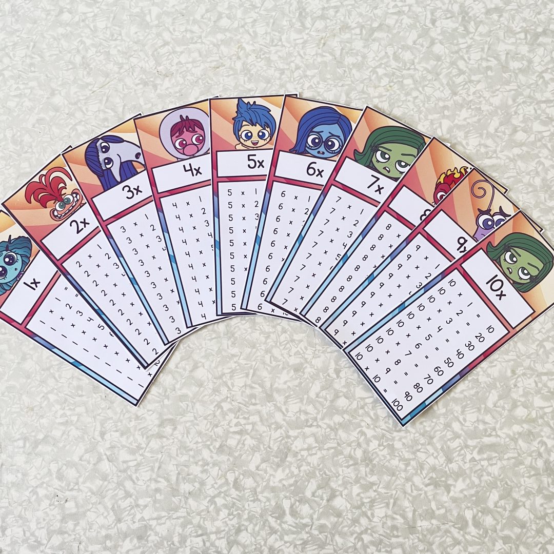 Chaveiro Tabuada Divertidamente